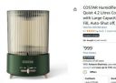 COSTAR Humidifier | Whisper-Quiet 4.2 Litres Cool Mist Ultrasonic Humidifier (Green)...