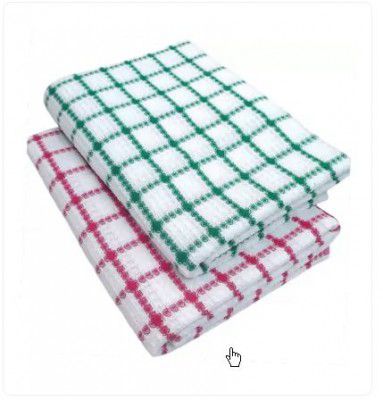 Cotton Colors Cotton Baths Towels(300 GMS, Checked, Multicolor)