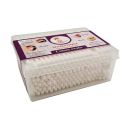 Cotton Swabs by Majestique (Large pack of 400 Tips) Natural Cotton Buds, Cruelty-Free Cotton Swabs, Gentle on Face, Ear Cleaning, Makeup, and Beauty Applicator, Nail Polish Removal, All Natural Cotton...