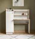 COUCH CULTURE Vision 1 Door Engineered Wood Office Table...