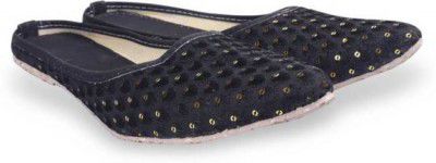 COVOZO  Women Black Flats Sandal