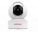 CP PLUS 2MP Full HD Smart Wi-fi CCTV Home Security Camera | 360° with Pan Tilt | 2Way Talk | Cloud Monitor | Motion Detect | Night Vision | Supports SD Card (Upto 128 GB), Alexa & Ok Google | CP-E21A...