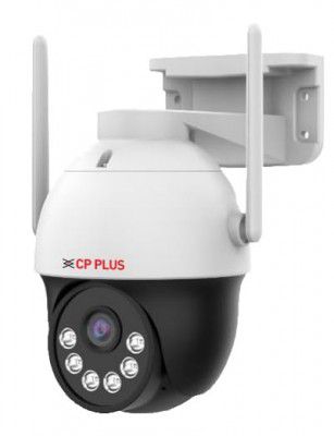 CP PLUS 3MP 4G PT Camera with 1296P Resolution Video, 4G Sim Card Support, 2-Way Talk, Human Body Detection, Full-Color Night Vision & Privacy Mode - CP-Z32G