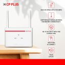 CP PLUS CP-XR-DE21-S-V2 WiFi-6 Compatible 5G Sim Connect | Dual Band External Antenna Ethernet ...