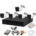 CP PLUS Wired 8 Channel HD DVR 1080p , Outdoor Camera 2.4 MP 5Pcs, 1 TB Hard Disk, Full Combo Set...