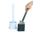 CPENSUS Silicon Toilet Brush with Slim Holder...