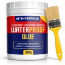 Crack Seal Glue 300gm with Brush Transparent Waterproof Resin Epoxy for Roof Leakage ...
