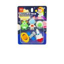 Crackles Cutest Global Astronaut Outer Space Pattern Erasers - Set of 1 ...