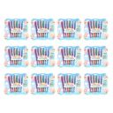 Crackles Fancy Tattoo Gel Pen Pack Glitter Pen Birthday Return Gifts Kids (Pack of 12)...