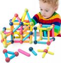 Crackles Learning Magnetic Sticks & Balls Building Blocks Kids Activities Toys for Toddlers, Educational Stem Learning Magnet Building Blocks,Kids Toys for 3+ 3 4 5 6 7 8 9 Years- Gift Sets (36 Piece)...