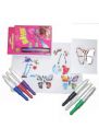 Crackles Magical Color Spray Blow Pens for Kids Children Fun Drawing Arts ...