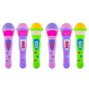Crackles Musical Microphone- 3D Flashing Light and Sound Mic for Kids Pack of 6...