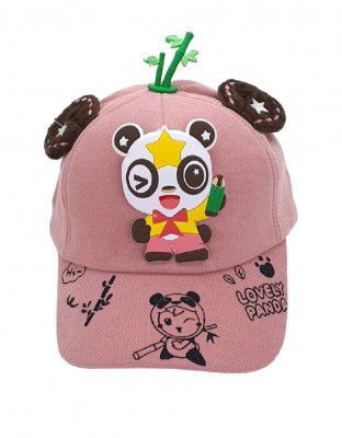 Crackless Character Printed Little Cap for Baby Girls and Boys Cap Sun Protection Summer Caps for Kids (Multicolor)