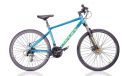 CRADIAC Gunner PRO Teal Blue Alloy Frame Gear Cycle Disk Brake Shimano Gear Hybrid Cycle ...