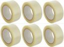 CRAE Packaging Transparent Cello Tape | 1INCH Diameter | 100 Meter | Pack of 6...
