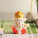 CraftVatika Lord Ganesha Idol for Car Dashboard,Home Decor, Ganesh Murti Showpiece Gift - Car Dashboard Accessories Idols - Diwali Decoration Items for Home Decor- Diwali Gift...
