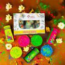CraftVatika Natural Holi Color Herbal Gulal Pack of 3 (80g x 3 Packet) ...