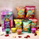 CraftVatika Natural Holi Gulal Colours Pack of 5 Holi Perfumed Colors 500g...