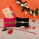CraftVatika Rakhi Gift Combo for Brother bhai Bhabhi with Ganesha Showpiece Gift items Set - Rakhi for Bhaiya Bhabhi Kids - Rakhis for Rakshabandhan -Murti Statue, Dora Rakhi Bhai Rakhi Lumba Rakhi Ve...