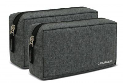 Cranique Travel Organizer Gadget Case | Electronic Accessories Storage Pouch for Power Adapters