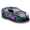 Crash'ems Ghost Racer Pull Back car...