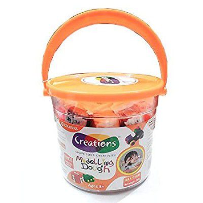Creations Modelling Dough 15 Colours Clay (300gm) 