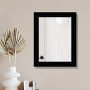 Creative Arts n Frames Small Size Rectangle Mirror for Cosmetic Shaving Make Up Bathroom and Indoor Use (Black 6x8inch)...