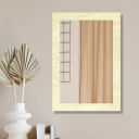 Creative Arts n Frames Small Size Rectangle Mirror for Cosmetic Shaving Make Up Bathroom and Indoor Use (Pine 9x13inch)...