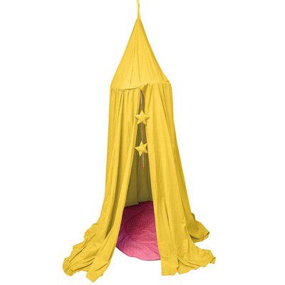 Creative Textiles Magic Hanging Canopy Will give Warm and Comfort to Your Kids Room (Yellow)
