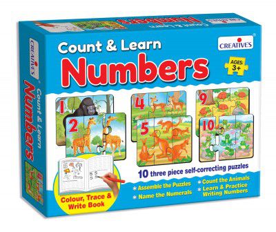 Creatives Count & Learn Numbers | Educational Puzzles Game for Kids 
