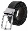 CREATURE Stripes Pu-Leather Reversible Formal Belts For Men(Color-Black||BL-015)...