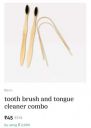 CRED | Beco Toothbrush and tongue cleaner combo...