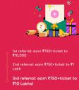 CRED Refer & Earn | Win Up to 10 Lacs by referring your friends...