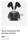 CRED | WeCool black moonwalk m4 gaming earbuds at Rs.899...
