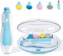 credebs Baby Nail File Electric,Baby Nail Trimmer Heads Safe(Blue1)...