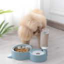 CREDLY 2 in 1 Bowl Water and Food Cat Feeder (Set of 1)...