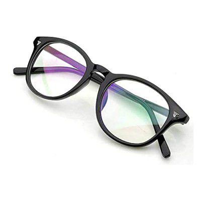 CREEK Blue Light Blocking Blue Cut Anti Glare Round Glasses Men and Women for Eye Protection from UV by Computer/Tablet/Laptop/Mobile