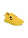 Crew STREET Men Yellow & Black Solid Regular Sneakers...