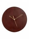 Crimson Knot Brown Traditional Handcrafted Round Wall Clock...