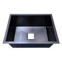 CROCODILE HM-24"x18"x10" Sink, Black Matt Finish, Stainless Steel...