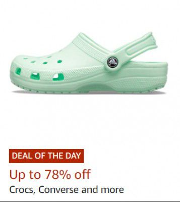 Crocs, Converse and more @ Up to 78% off 