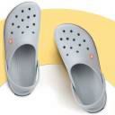 CROCS  Men Grey Clogs Sandal...