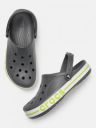 Crocs Unisex Grey Bayaband Perforations Clogs...