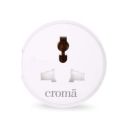 Croma 10A Wi-Fi Smart Plug Alexa & Google Home Compatible, Universal Plug Point for Low Power Devices (CRCP1005, White)...