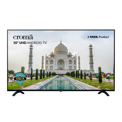 Croma 127 cm (50 inch) 4K Ultra HD LED Android TV