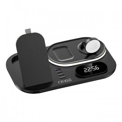 Croma 15W 4-in-1 Wireless Charger (Multi-Layer Protection)