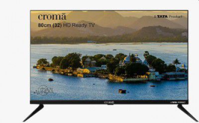 Croma (32") HD Ready LED TV with Bezel Less Display