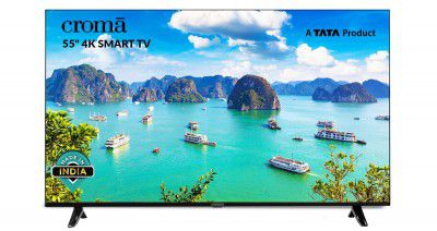 Croma 55" 4K Ultra HD Smart LED CREL055USA024601 TV