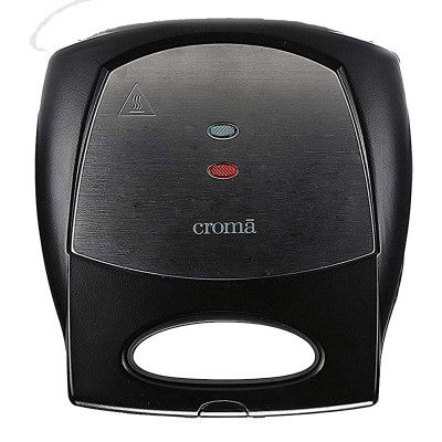 Croma 800 Watt 4 Slice Sandwich Maker (CRK7002)