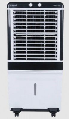 Croma 90 Litres Desert Air Cooler with Inverter Compatible (Evaporative Cooling Technology, White & Black)